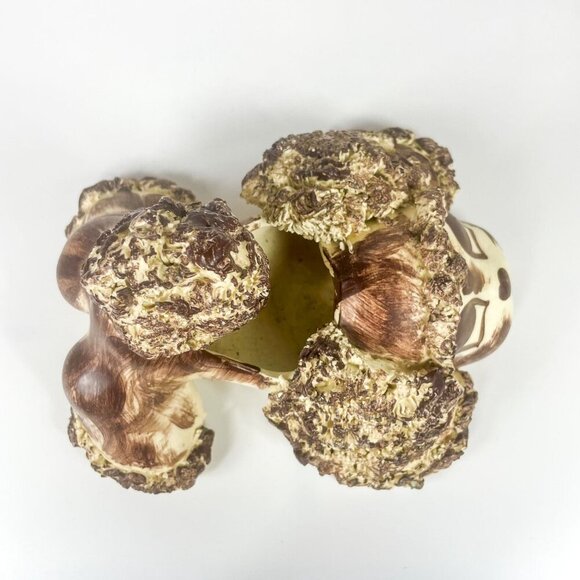 Ceramic Spaghetti Poodle Dog Puppy Figurine Planter Textured Mid-Century - Picture 7 of 8